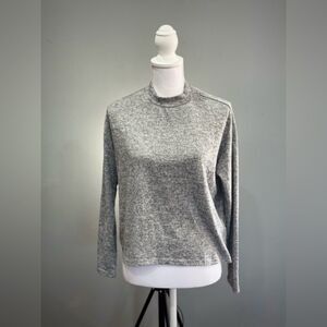 Clearance! Gray Boutique Mock Neck Sweater Size S NWT